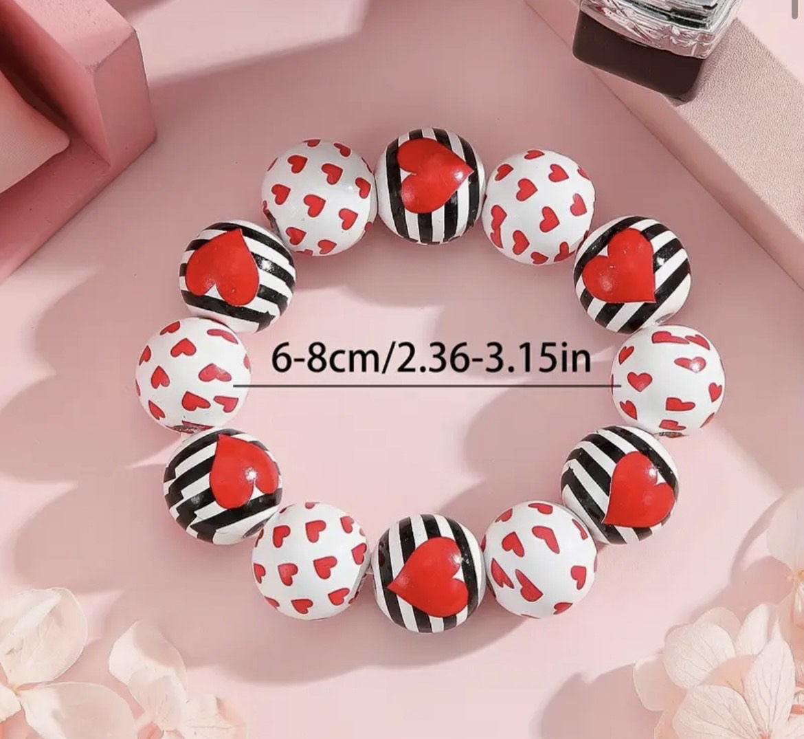 Red Heart Bracelet