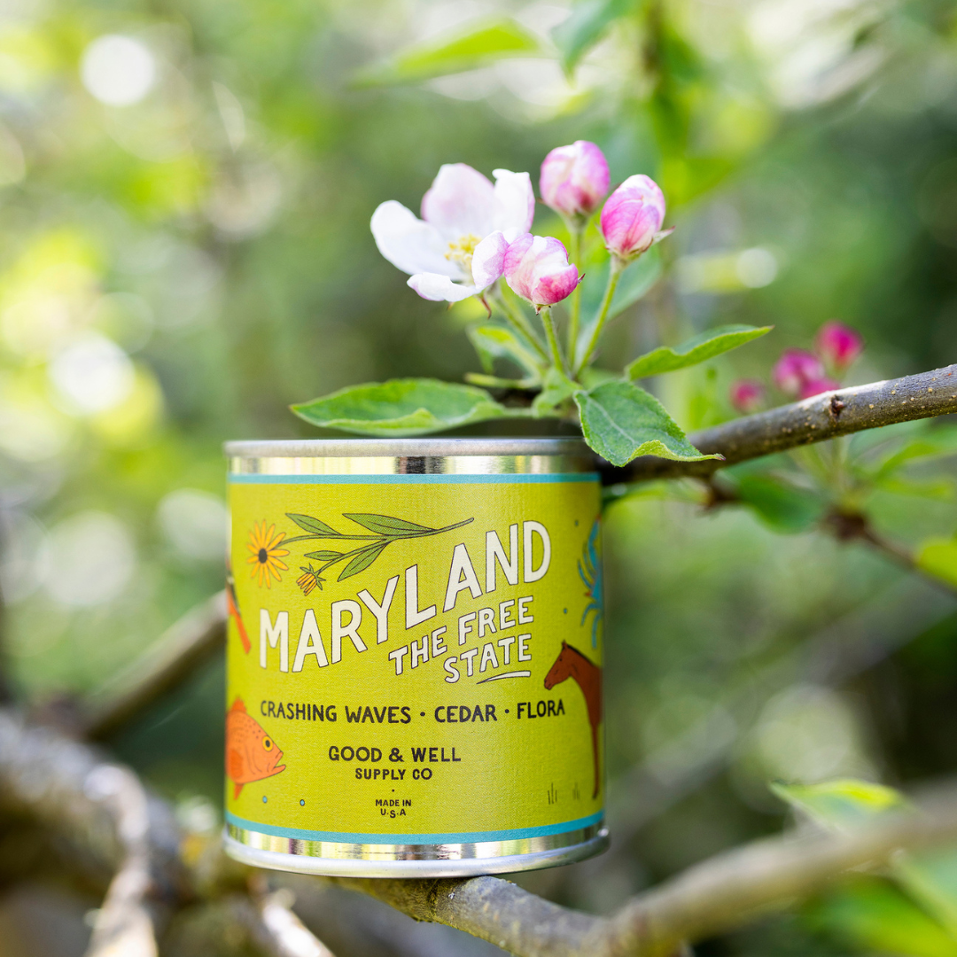 Maryland State Candle