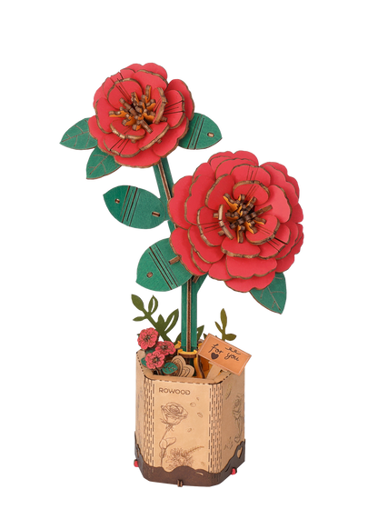 3D Wooden Flower Puzzle Bundle Pack