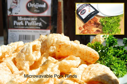 Microwave Pork Rinds Original 2oz Bag