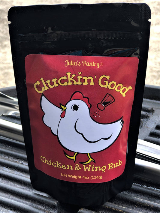 Cluckin' Good Chicken & Wing Rub, 4oz Mylar
