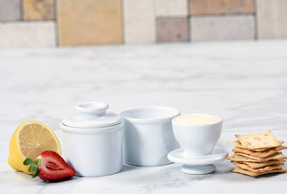 White (Junior) Petit Butter Bell® Crock