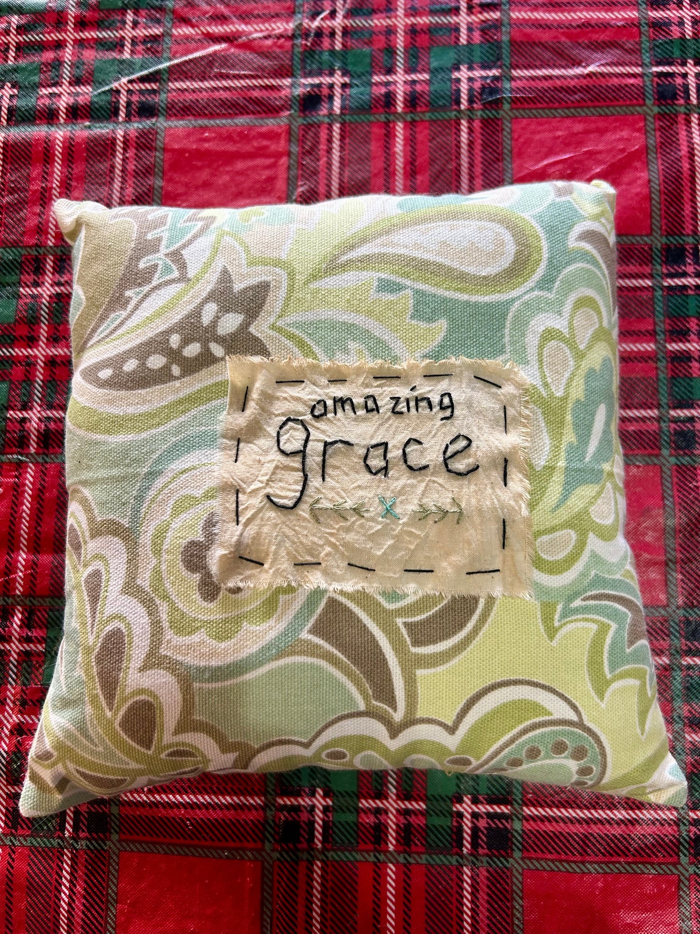 Amazing Grace Pillow