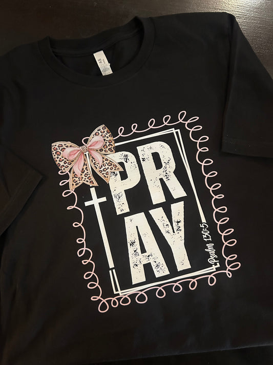 Pray Psalm 130:5 T Shirt