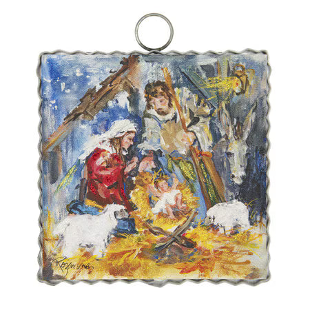 Mini Nativity Charm