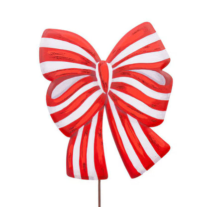 Elegant Bow-  Red & White or Black & White