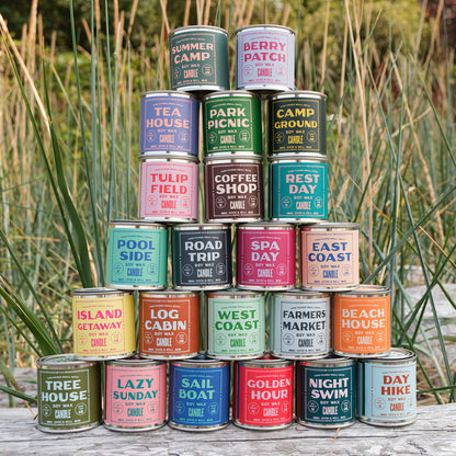 Tulip Field Happy Place Candle