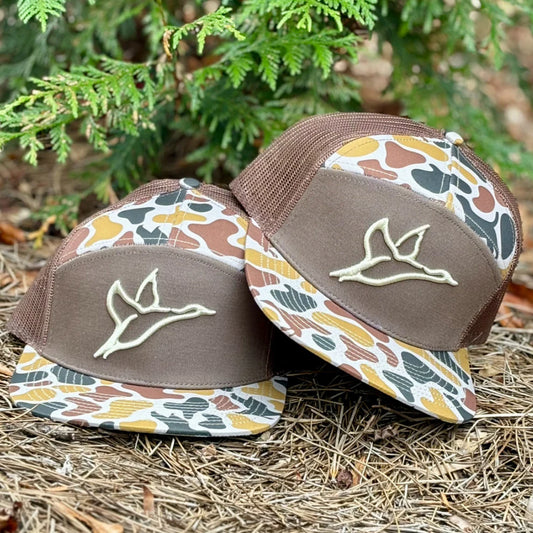 Front Lines 7 Panel Hat | Icon | Zabul Camo Combat Waterfowl Trucker Hat