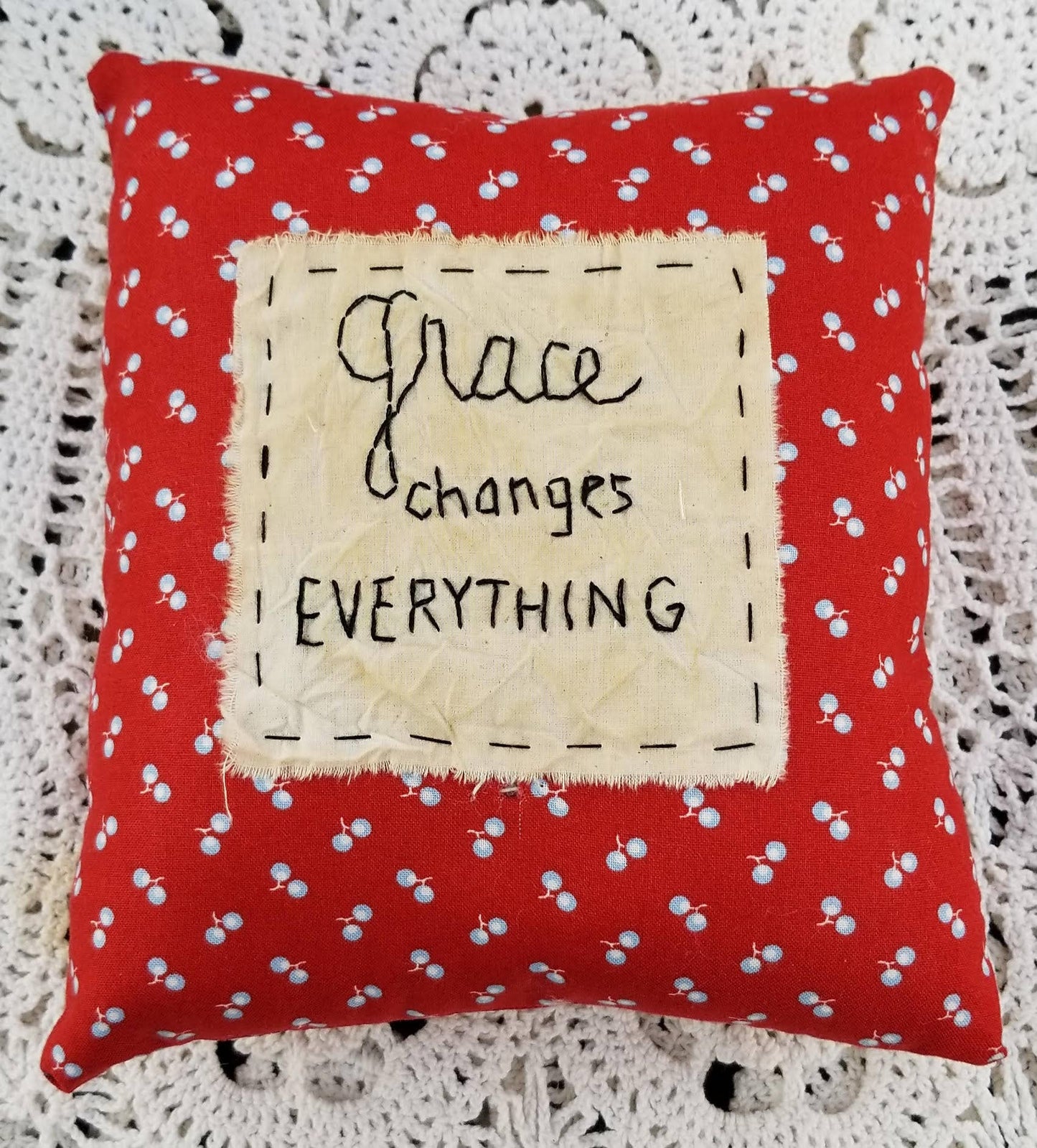 Grace Changes Everything Pillow