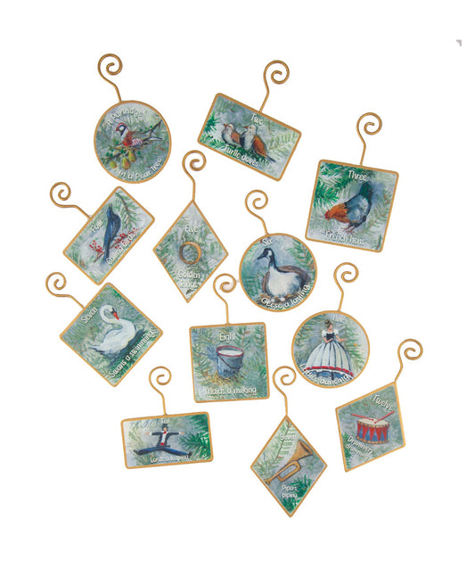 Gallery Twelve Days of Christmas Ornaments
